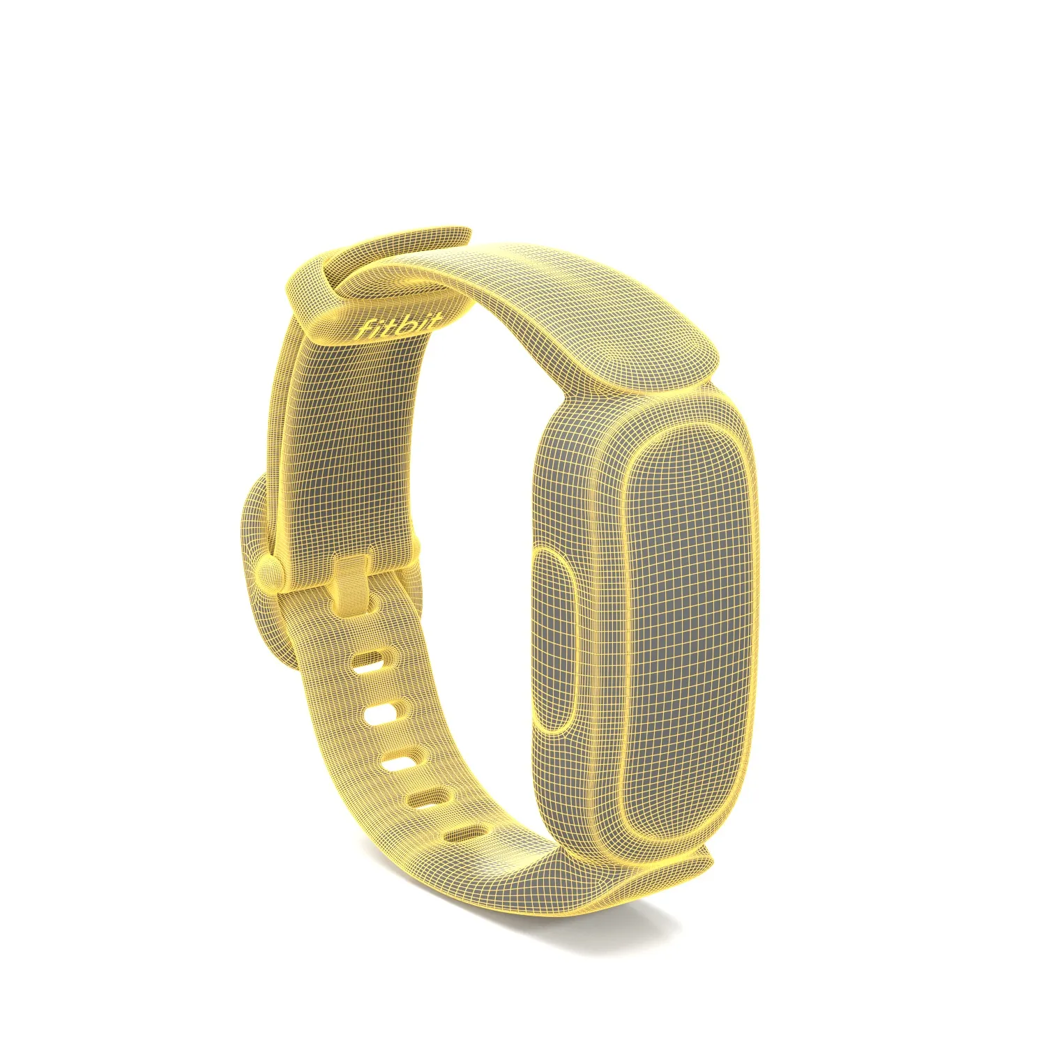 Fitbit Inspire 2 Fitness Tracker PBR 3D Model_07